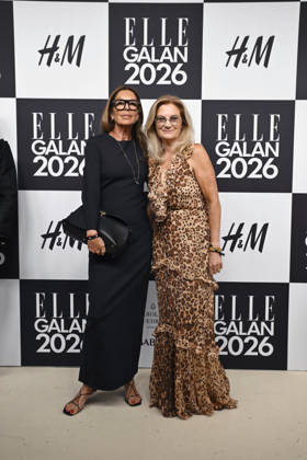 STOCKHOLM, SWEDEN 20260424 Lisa Lindqvister and Mika Kjellberg arrive at the Elle gala at the Grand Hotel on Friday STOCKHOLM SWEDEN x10080x  Copyright: xFredrikxSandberg TTx ELLE GALAN 2026 ksIvbrEExVI