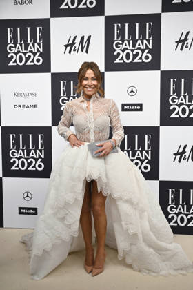 STOCKHOLM, SWEDEN 20260424 Tilde de Paula Eby arrives at the Elle gala at the Grand Hotel on Friday STOCKHOLM SWEDEN x10080x  Copyright: xFredrikxSandberg TTx ELLE GALAN 2026 YiHFfkI5kLo