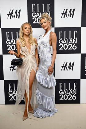 STOCKHOLM, SWEDEN 20260424 Tilda Törnqvist and Isa Östling arrive at the Elle gala at the Grand Hotel on Friday STOCKHOLM SWEDEN x10080x  Copyright: xFredrikxSandberg TTx ELLE GALAN 2026 ovDqHdV6hhM