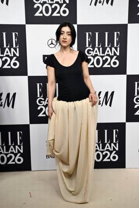 STOCKHOLM, SWEDEN 20260424 Gizem Erdogan arrives at the Elle gala at the Grand Hotel on Friday STOCKHOLM SWEDEN x10080x  Copyright: xFredrikxSandberg TTx ELLE GALAN 2026 rP9WC6Qn59E