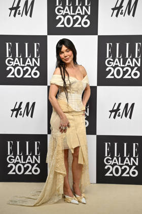 STOCKHOLM, SWEDEN 20260424 Hedda Stiernstedt arrives at the Elle gala at the Grand Hotel on Friday STOCKHOLM SWEDEN x10080x  Copyright: xFredrikxSandberg TTx ELLE GALAN 2026 JqMDOMaasTs