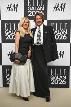 STOCKHOLM, SWEDEN 20260424 Tina Törnqvist and Christer Lindarw arrive at the Elle gala at the Grand Hotel on Friday STOCKHOLM SWEDEN x10080x  Copyright: xFredrikxSandberg TTx ELLE GALAN 2026 F7vmaxTgNkk