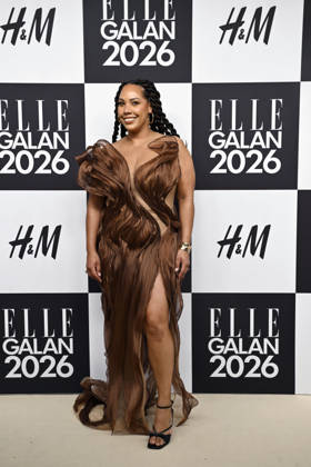 STOCKHOLM, SWEDEN 20260424 Nicole Kavander arrives at the Elle gala at the Grand Hotel on Friday STOCKHOLM SWEDEN x10080x  Copyright: xFredrikxSandberg TTx ELLE GALAN 2026 2jUgR-HFrKA