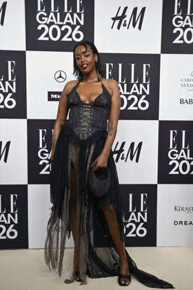 STOCKHOLM, SWEDEN 20260424 Assia Dahir arrives at the Elle gala at the Grand Hotel on Friday STOCKHOLM SWEDEN x10080x  Copyright: xFredrikxSandberg TTx ELLE GALAN 2026 9LdlwKXRIcw