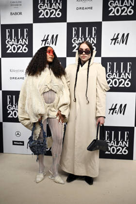 STOCKHOLM, SWEDEN 20260424 Victoria Macintosh John Jamal Gille arrives at the Elle gala at the Grand Hotel on Friday STOCKHOLM SWEDEN x10080x  Copyright: xFredrikxSandberg TTx ELLE GALAN 2026 _e7iEXZtAuk