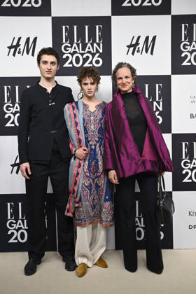STOCKHOLM, SWEDEN 20260424 Noor Khan and company arrive at the Elle gala at the Grand Hotel on Friday STOCKHOLM SWEDEN x10080x  Copyright: xFredrikxSandberg TTx ELLE GALAN 2026 H5QDoO-h30s