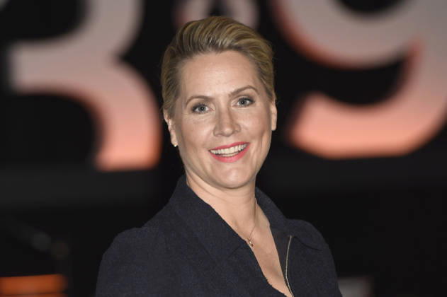 Judith Rakers bei der Aufzeichnung der RB Talkshow 3nach9 im Radio Bremen-Studio. Bremen, 24.04.2026