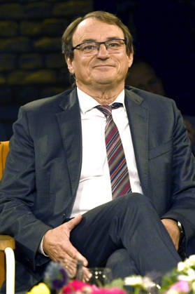 Andreas Englisch bei der Aufzeichnung der RB Talkshow 3nach9 im Radio Bremen-Studio. Bremen, 24.04.2026