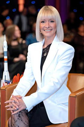MDR - Riverboat. Sängerin Christin Stark anläßlich der Aufzeichnung der MDR - Talkshow Riverboat am 24.04.2026 in der Mediacity Leipzig. 20260424ADO0025