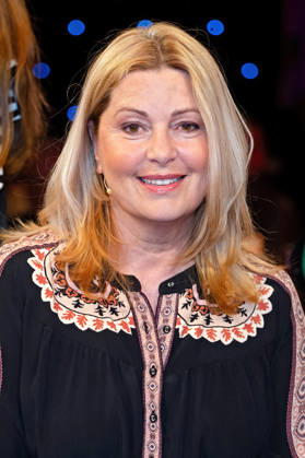 MDR - Riverboat. Schauspielerin Karin Thaler anläßlich der Aufzeichnung der MDR - Talkshow Riverboat am 24.04.2026 in der Mediacity Leipzig. 20260424ADO0045