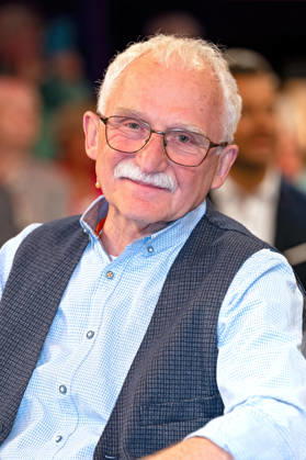 MDR - Riverboat. Raumfahrt-Experte Tasillo Römisch anläßlich der Aufzeichnung der MDR - Talkshow Riverboat am 24.04.2026 in der Mediacity Leipzig. 20260424ADO0036