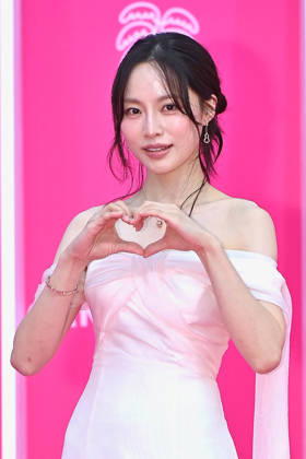Pink Carpet - The 9th Canneseries International Festival - Day 2. FC CANNES, FRANCE - APRIL 24 Bae Yoon-kyung attends Day Two of the 9th Canneseries International Festival on April 24, 2026 in Cannes, France. Photo by Franck Castel ABACAPRESS.COM Cannes France  Copyright: xCastelxFranck ABACAx