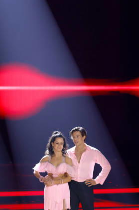 Internetpersönlichkeit Joel Mattli und Tänzerin Malika Dzumaev bei der siebten Tanzshow der 19. Staffel der RTL-Tanzshow Lets Dance im Coloneum. 24.04.2026 NRW Deutschland Copyright: xChristophxHardtx