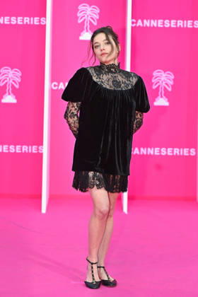 Pink Carpet - The 9th Canneseries International Festival - Day 2. FC CANNES, FRANCE - APRIL 24 Zoe Adjani-Vallat attends Day Two of the 9th Canneseries International Festival on April 24, 2026 in Cannes, France. Photo by Franck Castel ABACAPRESS.COM Cannes France  Copyright: xCastelxFranck ABACAx