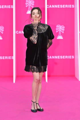 Pink Carpet - The 9th Canneseries International Festival - Day 2. FC CANNES, FRANCE - APRIL 24 Zoe Adjani-Vallat attends Day Two of the 9th Canneseries International Festival on April 24, 2026 in Cannes, France. Photo by Franck Castel ABACAPRESS.COM Cannes France  Copyright: xCastelxFranck ABACAx