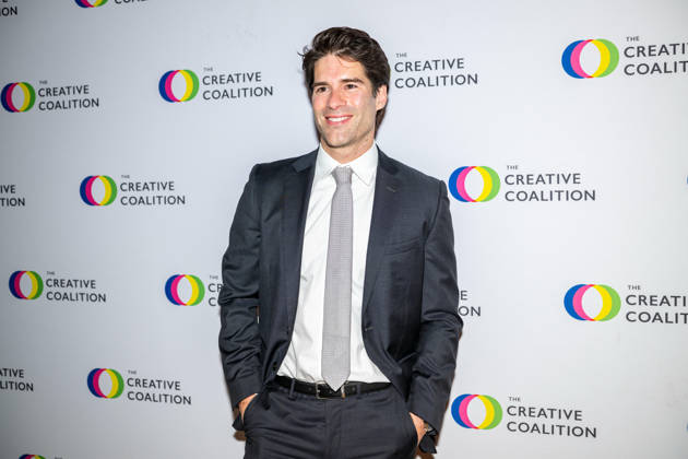 April 24, 2026, Washington, District Of Columbia, USA: WASHINGTON, District of Columbia, USA, 24 April 2026: Asher Grodman poses on the red carpet during The Creative Coalition Night Before Dinner ahead of the White House CorrespondentsÃ¢â‚¬â ¢ Dinner weekend at PubKey in Washington, DC, USA. Washington USA - ZUMAk206 20260424_znp_k206_021 Copyright: xMattxKaminskyx