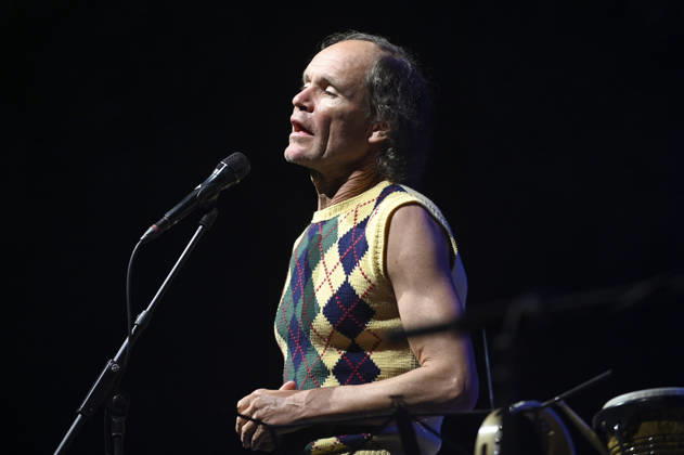 Olaf Schubert mit seinem Programm Jetzt oder now! live in der Swiss Life Hall. Hannover, 24.04.2026