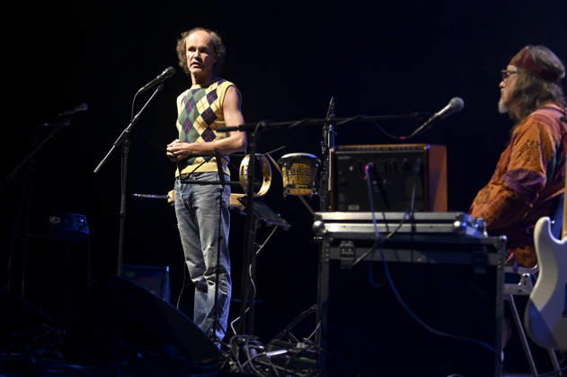 Olaf Schubert mit seinem Programm Jetzt oder now! live in der Swiss Life Hall. Hannover, 24.04.2026