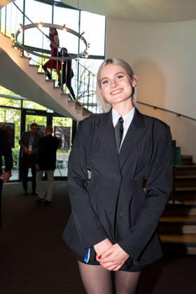 Marie Lina Smyrek, Grimme-Preis 2026: Prominenz und starke Bilder von der Gala in Marl - Grimme-Preis 2026: Prominenz und starke Bilder von der Gala in MarlNordrhein-Westfalen, Marl, Deutschland Copyright: 7aktuell.dex xMarcxGruber 20260424_GrimmePreisMarl-120