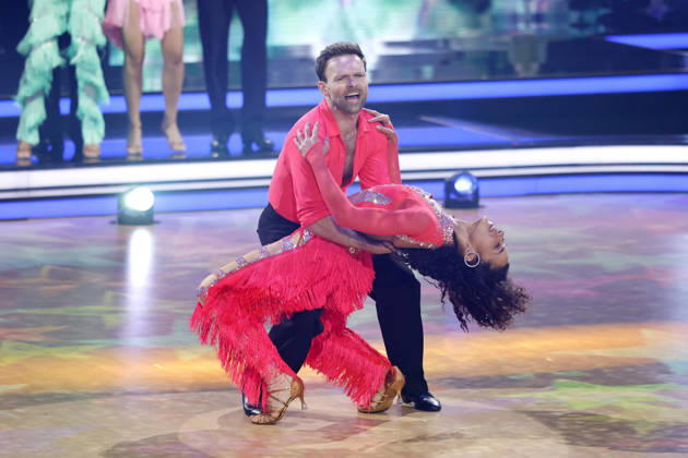 Sängerin Nadja Benaissa (No Angels) und Tänzer Vadim Garbuzov bei der siebten Tanzshow der 19. Staffel der RTL-Tanzshow Lets Dance im Coloneum. Köln, 24.04.2026 NRW Deutschland Copyright: xChristophxHardtx