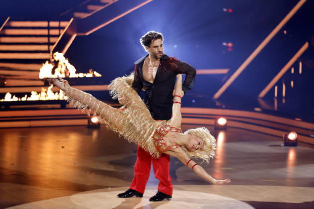 Schauspieler Jan Kittmann (GZSZ) und Tänzerin Kathrin Menzinger bei der siebten Tanzshow der 19. Staffel der RTL-Tanzshow Lets Dance im Coloneum. Köln, 24.04.2026 NRW Deutschland Copyright: xChristophxHardtx