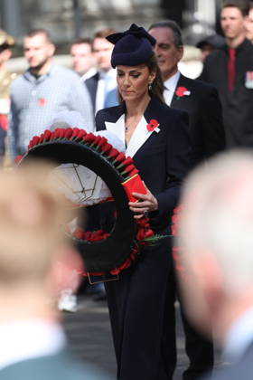. 25 04 2026. London, United Kingdom. Kate Middleton, the Princess of Wales, at the Anzac Day service at The Cenotaph in London.  xStephenxLockx xi-Imagesx IIM-26730-0022