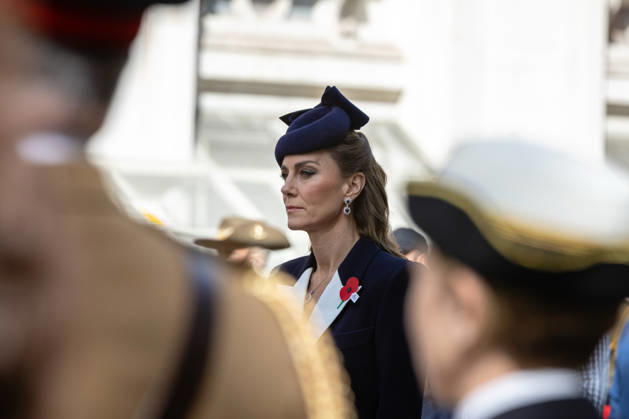 HRH Princess of Wales attends Anzac Day Commemorations at the Cenotaph, London, UK 25 April 2026 Her Royal Highness Princess of Wales lays a wreath at the Cenotaph, London, UK, on 25 April 2026, on behalf of His Majesty The King during the Anzac Day commemorative service. Anzac Day has been observed in London since King George V attended the first service at Westminster Abbey in 1916 to mark the anniversary of the landings at Gallipoli, and has since become an important moment to commemorate all Australians and New Zealanders who have lost their lives in conflict., Credit:Pete Speller Avalon UK, London  Copyright: xPetexSpellerx xAvalonx 1094243951