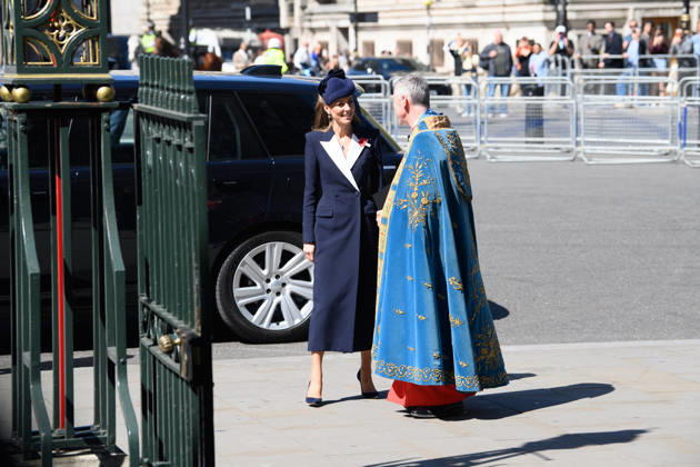 Princess Of Wales Attends ANZAC Day Service at Westminster Abbey, London, UK -Saturday 25 April 2026 Catherine - The Princess of Wales attends an ANZAC Day service at Westminster Abbey, London, England, UK on Saturday 25 April, 2026., Credit:Justin Ng Avalon UK, England, London, Westminster Abbey Copyright: xJustinxNgx xAvalonx 1094246031