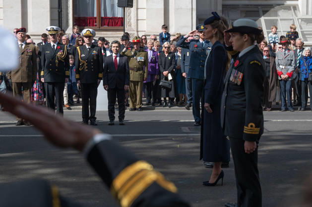 Anzac Day commemoration ceremony held in UK LONDON, UNITED KINGDOM - APRIL 25: Princess of Wales Catherine attends the commemoration ceremony held within the Anzac Day in London, United Kingdom on April 25, 2026. Rasid Necati Aslim Anadolu London United Kingdom. Editorial use only. Please get in touch for any other usage.  Copyright: x2026xAnadoluxRasidxNecatixAslimx