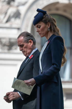 Anzac Day commemoration ceremony held in UK LONDON, UNITED KINGDOM - APRIL 25: Princess of Wales Catherine attends the commemoration ceremony held within the Anzac Day in London, United Kingdom on April 25, 2026. Rasid Necati Aslim Anadolu London United Kingdom. Editorial use only. Please get in touch for any other usage.  Copyright: x2026xAnadoluxRasidxNecatixAslimx