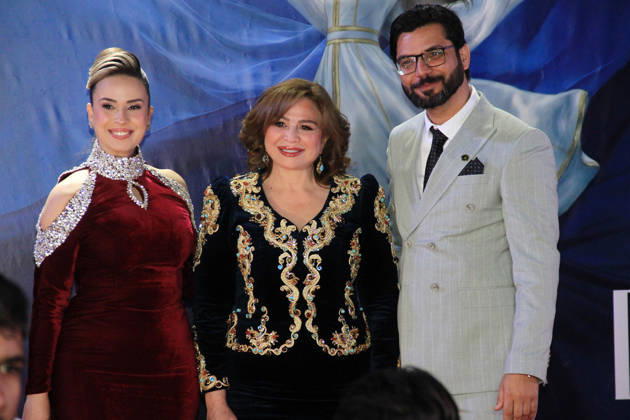6th edition of the Annaba Mediterranean Film Festival Ilham Chahine Egyptian actress C , during the 6th edition of the Annaba Mediterranean Film Festival, which will continue until April 30, to the screening of 55 films from 20 countries around the Mediterranean, and will be distinguished by the premiere screening of 13 foreign films and 53 Algerian films, Annaba in Algeria on April 24, 2026 Photo By Mohamed Ali APP Annaba Algeria Copyright: xAlgÃ riexPressexPhotosxAPPxMohamedxAlix xAPPx IMG_9640.jpeg