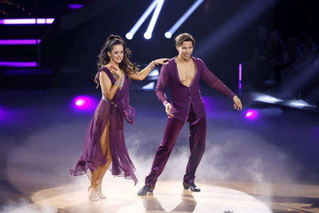 Internetpersönlichkeit Joel Mattli und Tänzerin Malika Dzumaev bei der siebten Tanzshow der 19. Staffel der RTL-Tanzshow Lets Dance im Coloneum. Köln, 24.04.2026 NRW Deutschland Copyright: xChristophxHardtx