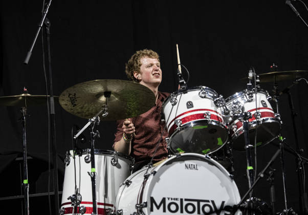 The Molotovs performing live at The O2, London 24 April 2026 The Molotovs performing live at The O2, London 24 April 2026 Noah Riley, drummer The Molotovs are an English rock band from London. It consists of the Cartlidge teenage siblings. The band was formed in 20 and initially consisted of the Cartlidge siblings as well as a drummer. Originally called The Mocktales, they adopted their current name a year later, which refers both to the Molotov cocktail and to the band s rebellious energy . With all concert venues closed due to the pandemic, The Molotovs played their first gigs on streets and in parks across London. This allowed them to circumvent the age restrictions of some clubs. The band s aim was to reflect their adoration of the  Copyright: xDafyddxOwenx xAvalonx 1094258351