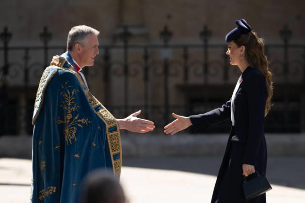 Anzac Day commemoration ceremony held in UK LONDON, UNITED KINGDOM - APRIL 25: Catherine Elizabeth Middleton (R), Princess of Wales attends a memorial ceremony held to mark Anzac Day at Westminster Abbey, in London, the capital of United Kingdom, on April 25, 2026. Rasid Necati Aslim Anadolu London United Kingdom. Editorial use only. Please get in touch for any other usage.  Copyright: x2026xAnadoluxRasidxNecatixAslimx