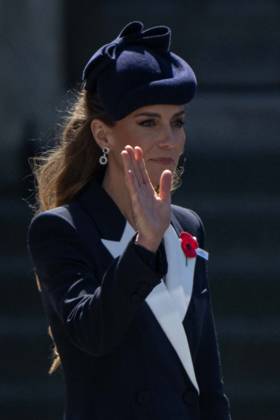 Anzac Day commemoration ceremony held in UK LONDON, UNITED KINGDOM - APRIL 25: Catherine Elizabeth Middleton, Princess of Wales attends a memorial ceremony held to mark Anzac Day at Westminster Abbey, in London, the capital of United Kingdom, on April 25, 2026. Rasid Necati Aslim Anadolu London United Kingdom. Editorial use only. Please get in touch for any other usage.  Copyright: x2026xAnadoluxRasidxNecatixAslimx