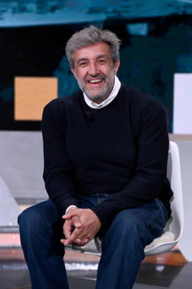 Milan, TV show Tv Talk , Rai3, - Flavio Insinna  Copyright: xAlbertoxTerenghix xipa-agency.netx xComi Terenghix IPA_Agency_IPA74223322