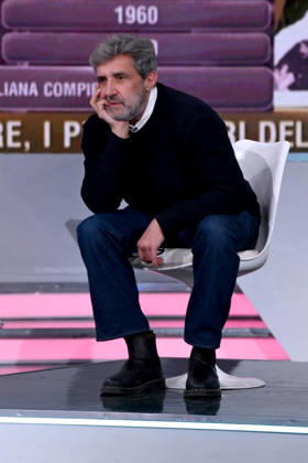 Milan, TV show Tv Talk , Rai3, - Flavio Insinna  Copyright: xAlbertoxTerenghix xipa-agency.netx xComi Terenghix IPA_Agency_IPA74223323