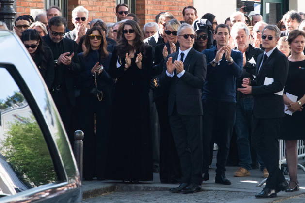 Obseques de Nadia Fares a Paris Læticia Hallyday ceremony of French actress Nadia Fares at the Saint Jean de Montmartre church in Paris on April 24, 2026 455357 2026 04 24  Copyright: xL.Urmanx xStarfacex STAR_455357_346