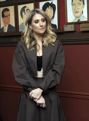 April 24, 2026, New York, Ny, United States: Caissie Levy joins the legendary wall of caricatures at Sardi s. Held at SardiÃ¢â‚¬â ¢s in New York. Zuma Press April 24, 2026. New York United States  - ZUMAp281 20260424_zea_p281_022 Copyright: xPhotoxImagexPressx