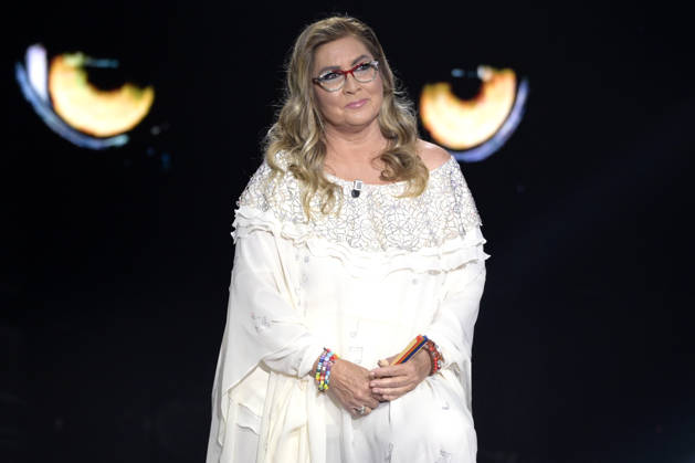 Mc Rome 25 04 2026 Rai Tv broadcast ˜Belve™ photo Mario Cartelli Image in photo Romina Power