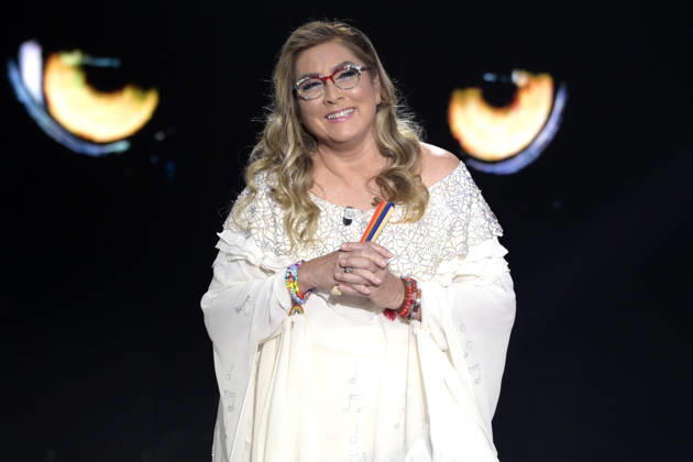 Mc Rome 25 04 2026 Rai Tv broadcast ˜Belve™ photo Mario Cartelli Image in photo Romina Power