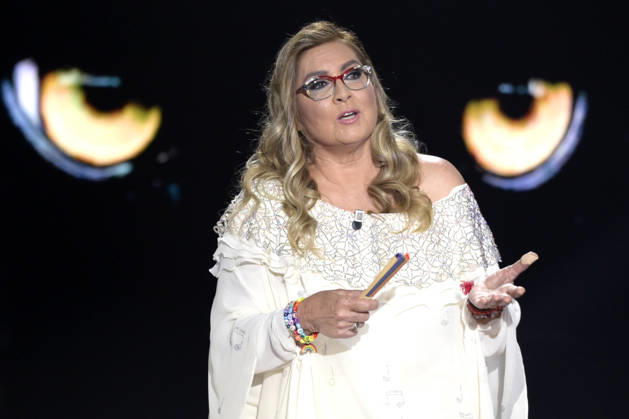 Mc Rome 25 04 2026 Rai Tv broadcast ˜Belve™ photo Mario Cartelli Image in photo Romina Power