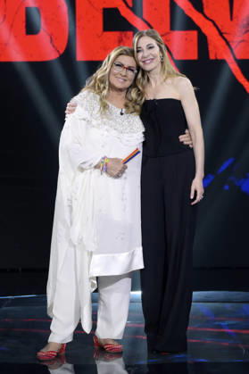 Mc Rome 25 04 2026 Rai Tv broadcast ˜Belve™ photo Mario Cartelli Image in photo Romina Power Francesca Fagnani