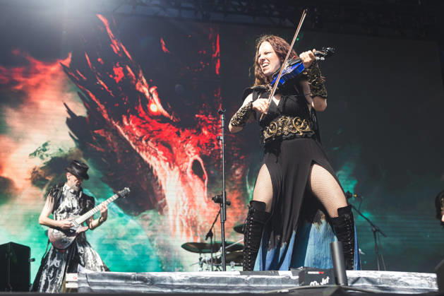 SaO PAULO, SP - 25.04.2026: BANGERS OPEN AIR 2026 - The German band Feuerschwanz performs on the Ice Stage at the Bangers Open Air 2026 festival held at the Memorial da AmÃ rica Latina on the afternoon of this Saturday (25) x2931552x  YurixMurakami