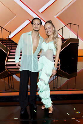 Sänger Milano (Milane Baybah) und Profitänzerin Marta Arndt bei der siebten Tanzshow der 19. Staffel der RTL-Tanzshow Lets Dance im Coloneum. Köln, 24.04.2026 NRW Deutschland Copyright: xChristophxHardtx