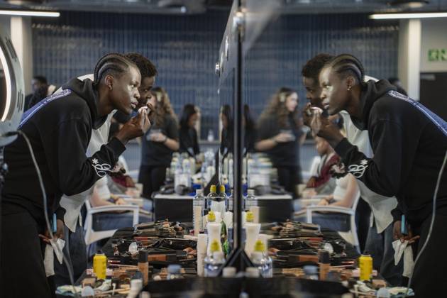 South African Fashion Week JOHANNESBURG, SOUTH AFRICA - APRIL 25: Models complete their final preparations ahead of the runway show as South African Fashion Week (SAFW) held at the Vrtuosus Studio in Johannesburg, South Africa on April 25, 2026. The event showcased Spring Summer 2026 collections, bringing together designers and fashion professionals. Ihsaan Haffejee Anadolu Johannesburg South Africa. Editorial use only. Please get in touch for any other usage.  Copyright: x2026xAnadoluxIhsaanxHaffejeex