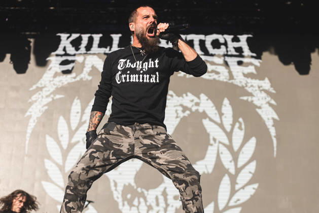 SaO PAULO, SP - 25.04.2026: BANGERS OPEN AIR 2026 - The band Killswitch Engage performs on the Ice Stage at the Bangers Open Air 2026 festival held at the Memorial da AmÃ rica Latina on the afternoon of this Saturday (25) x2931840x  YurixMurakami