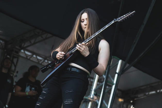 SaO PAULO, SP - 25.04.2026: BANGERS OPEN AIR 2026 - The death metal band Crypta performs on the Sun Stage at the Bangers Open Air 2026 festival held at the Memorial da AmÃ rica Latina on the afternoon of this Saturday (25) x2931885x  YurixMurakami