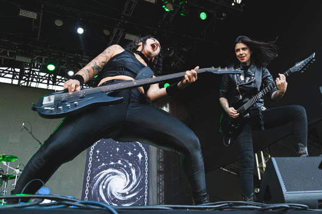SaO PAULO, SP - 25.04.2026: BANGERS OPEN AIR 2026 - The death metal band Crypta performs on the Sun Stage at the Bangers Open Air 2026 festival held at the Memorial da AmÃ rica Latina on the afternoon of this Saturday (25) x2931903x  YurixMurakami