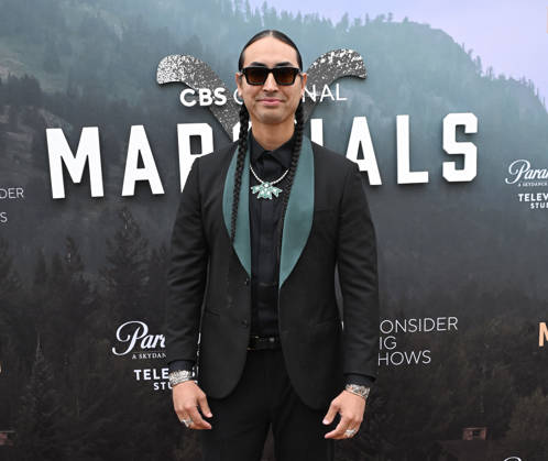 ˜Marshals™ FYC Tatanka Means arriving to the Marshals FYC held at Paramount Studios on April 25, 2026 in Hollywood, CA. Hollywood Paramount Studios California USA Copyright: xLisaxOConnorx xAFF-USA.comx